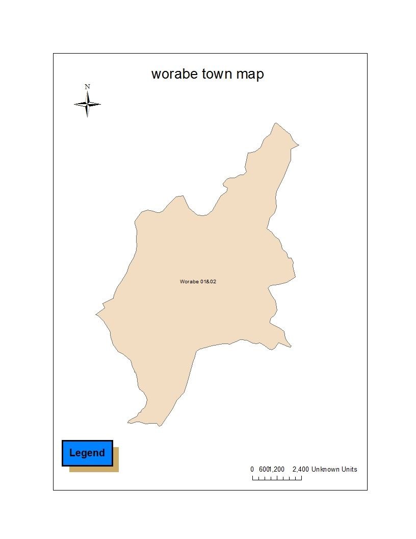 Werabe Town 01+02 Map