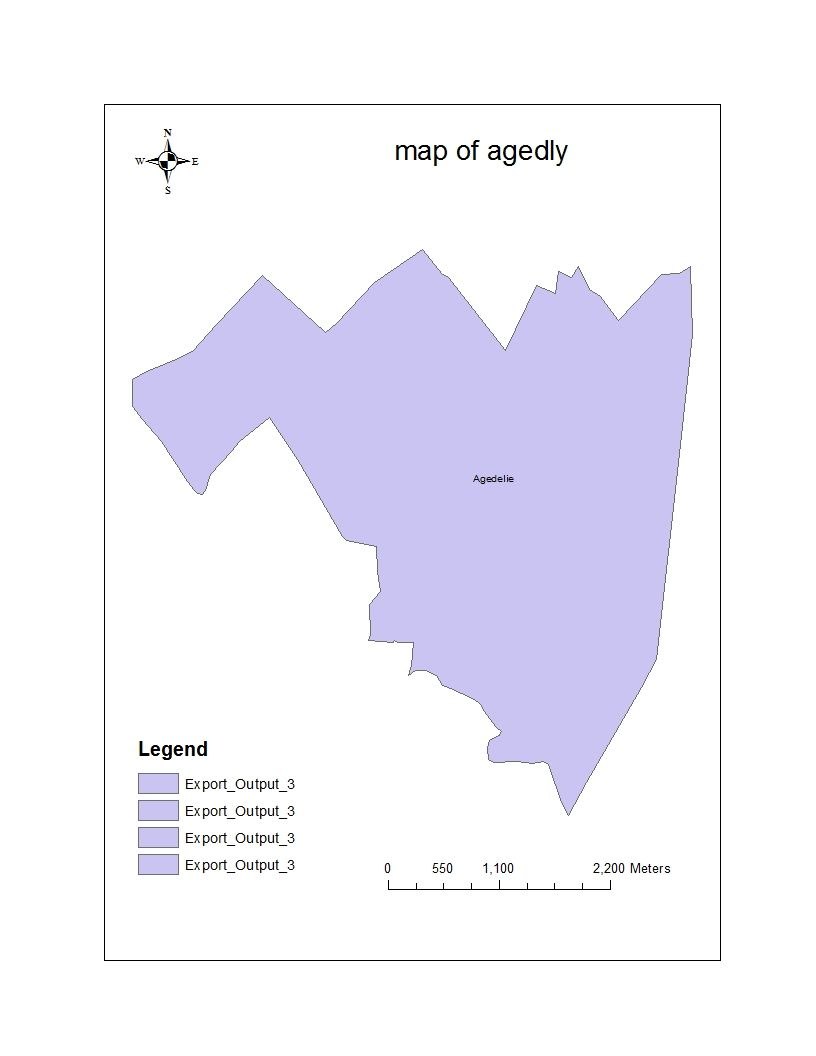 Agedele Anshobeso Map